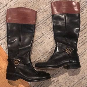 Michael Kors Two Tone Boots